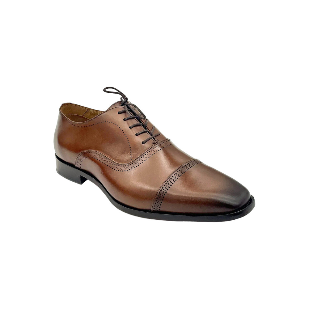 Flag LTD. Men's Noble Cap Toe Dress Shoes Tan - Medium